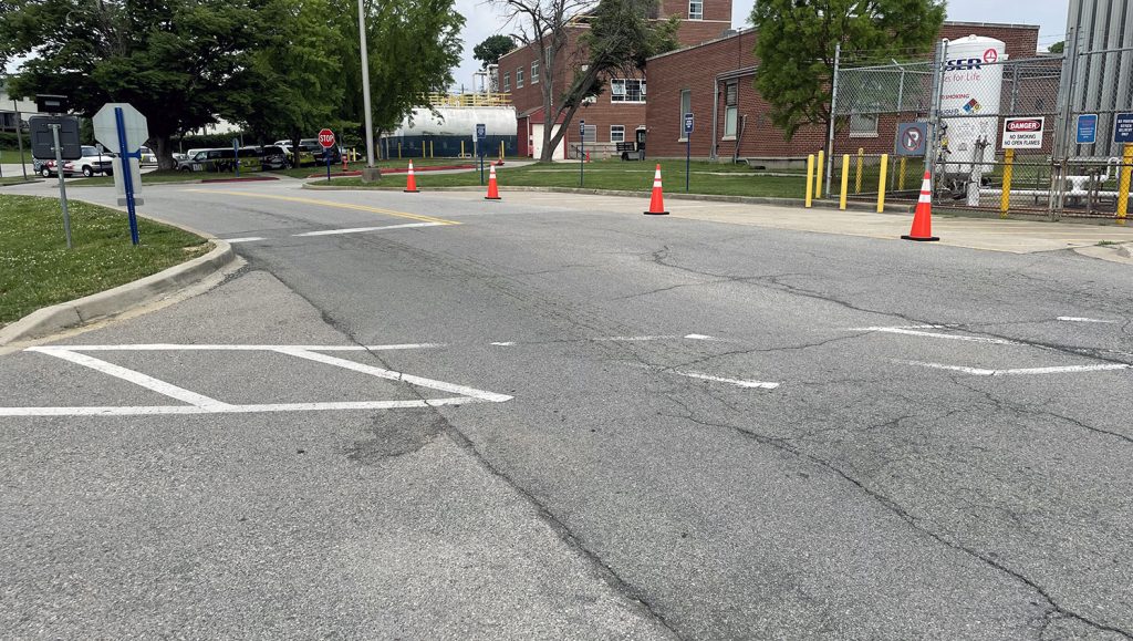 medical center crosswalk