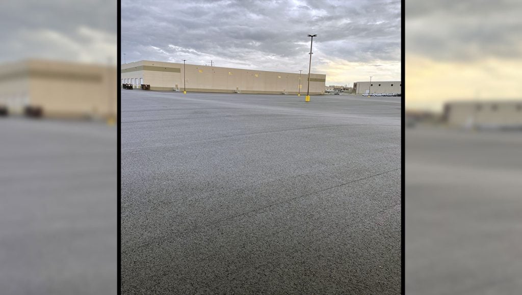 surface before re-striping