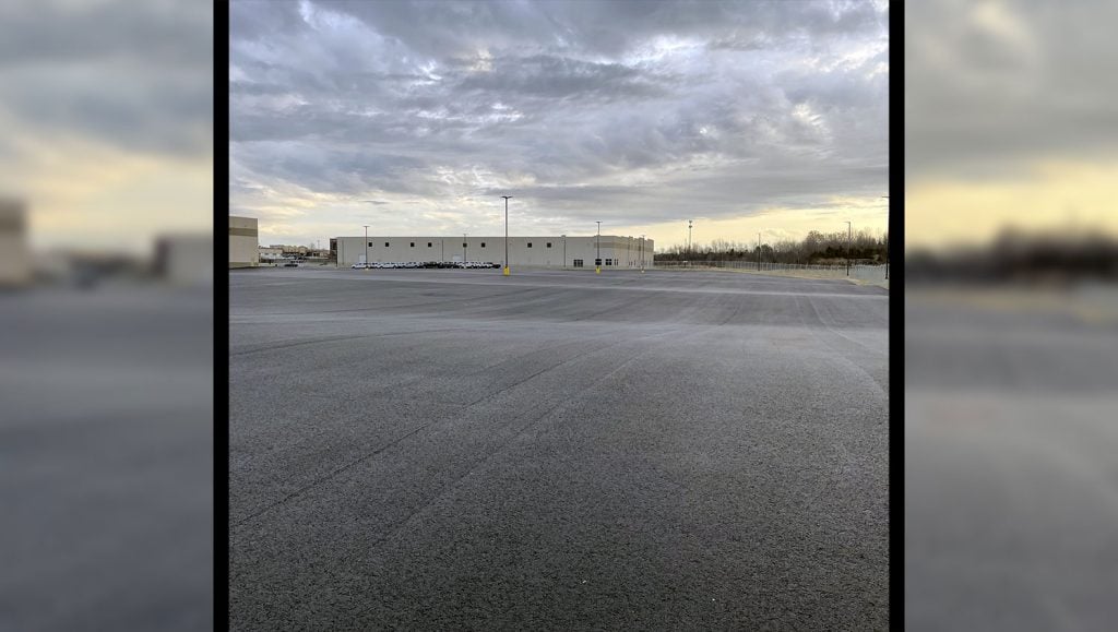 surface ready for striping