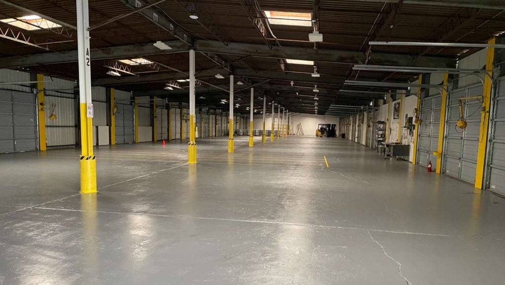 warehouse striping