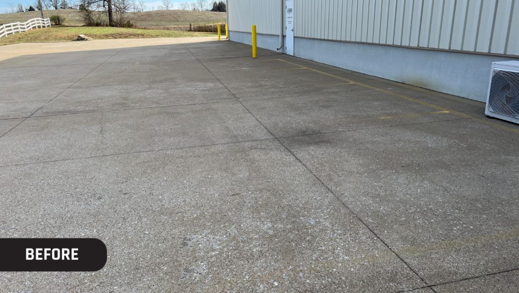 before portrait of Kerr Workforce Solutions parking lot