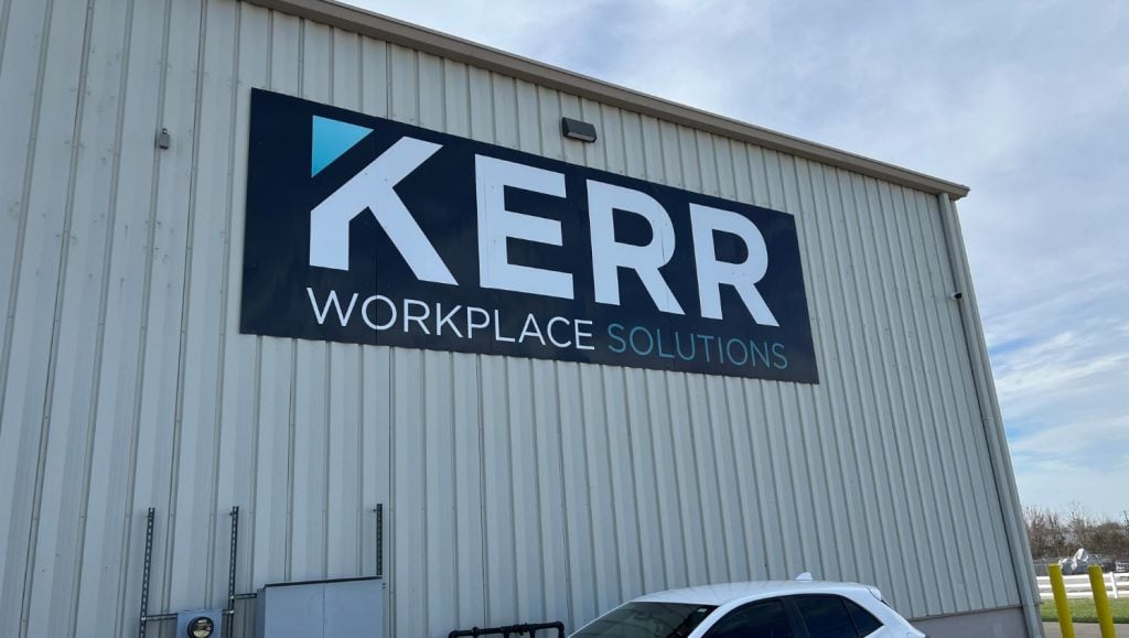 Kerr Workforce Solutions signage on building
