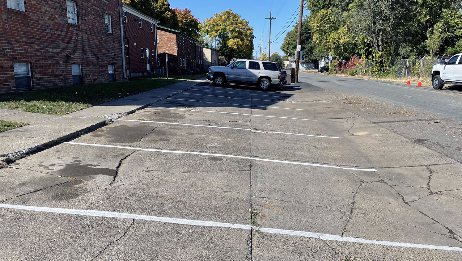 Parking Lot Striping for Apartment Complex GFORCE™ Louisville