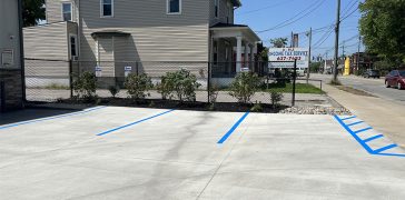 Image of Line Striping for Realm Construction in Louisville, KY
