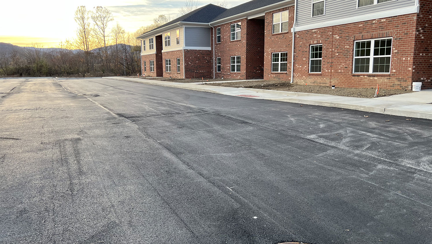 Line Striping for Gilpin Construction Company in Middlesboro, KY GFORCE™