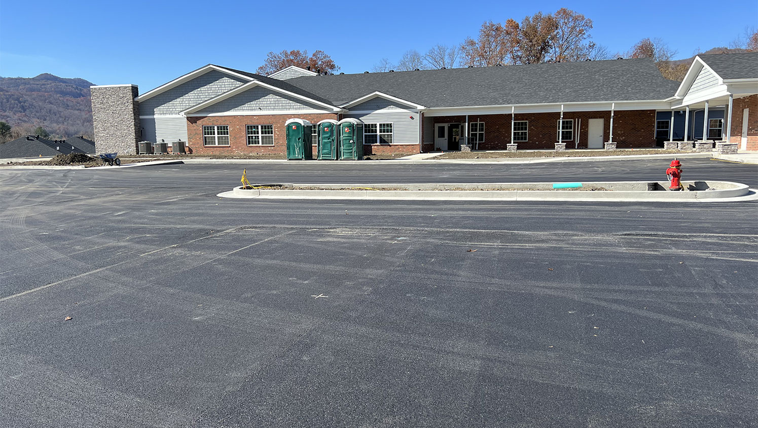 Line Striping for Gilpin Construction Company in Middlesboro, KY GFORCE™