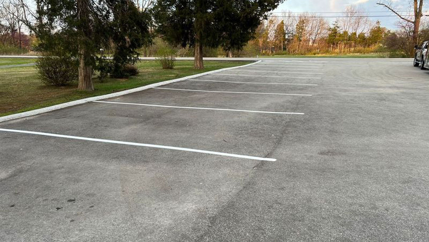 parking lot striping in Shepherdsville, KY