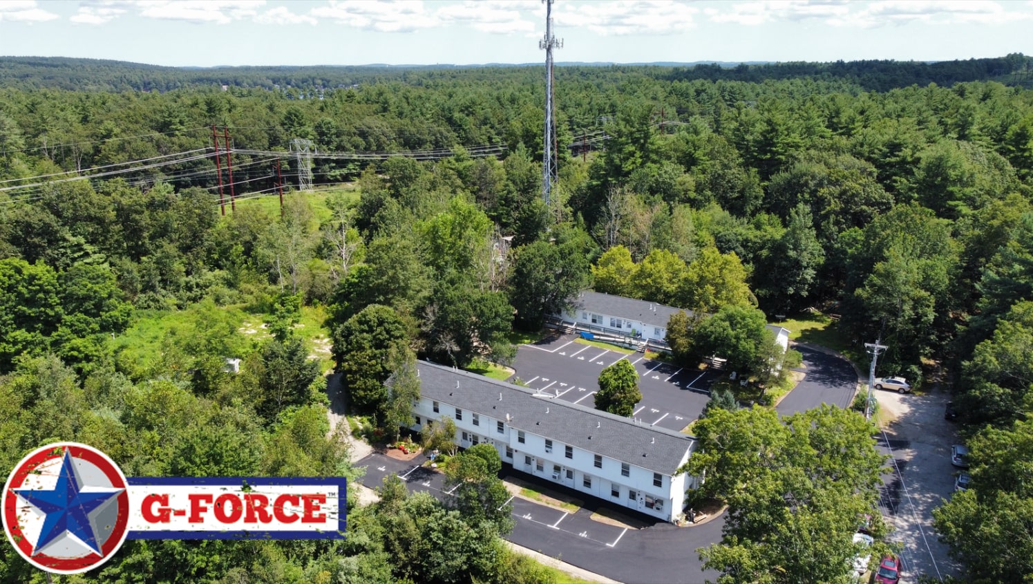 Parking Lot Striping Project in Pelham, NH GFORCE™