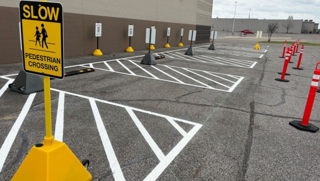 Line Striping Project for Target in Horn Lake, MS
