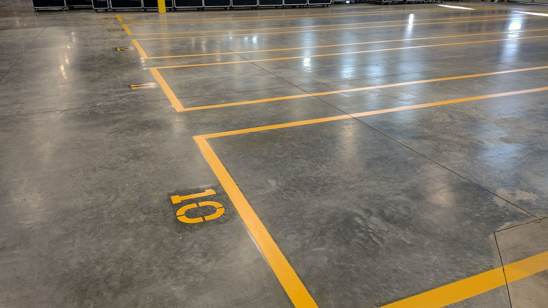 Lighting Company Warehouse Marking