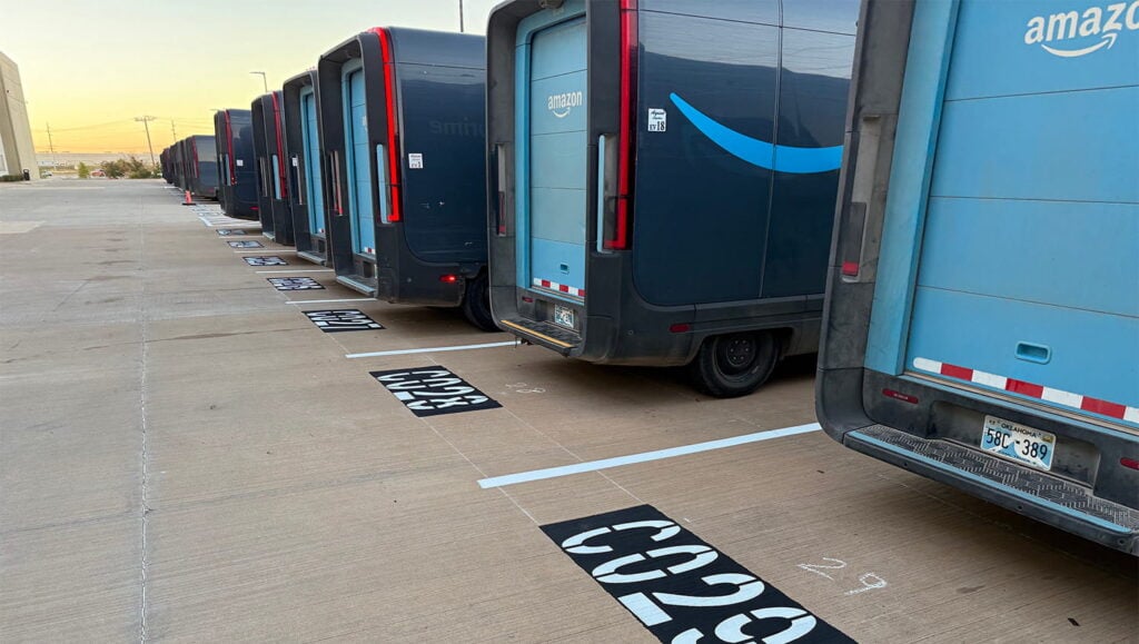line striping for amazon in oklahoma city ok image 2