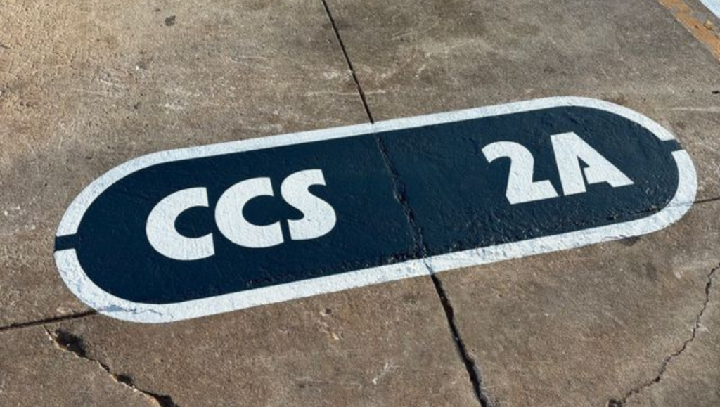 Sign 4 Line Striping for 3V3I in Oklahoma City, OK