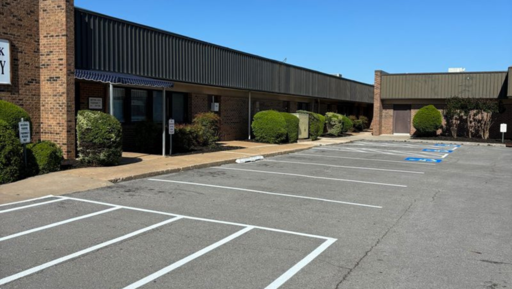 Line Striping Service for Bluescape in Norman, OK