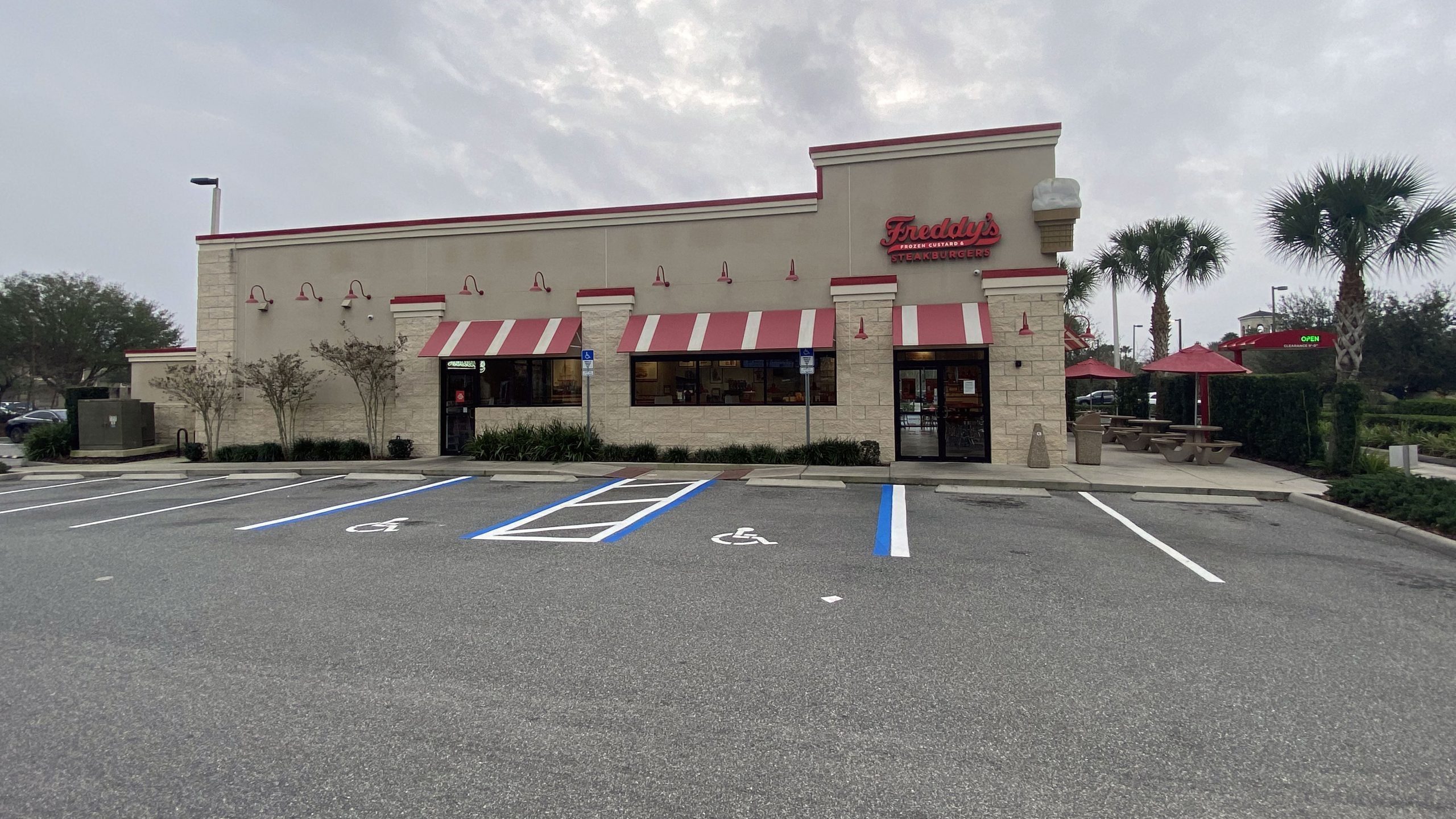 Freddy’s Frozen Custard & Steakburgers Line Striping Project