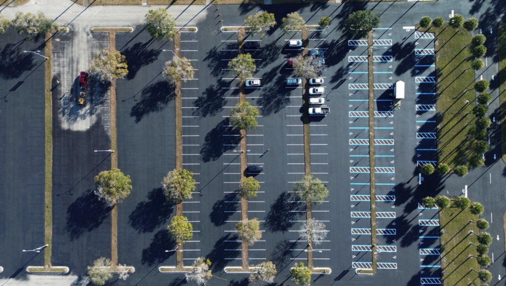 Line Striping for Doug Connor Inc in Melbourne, FL