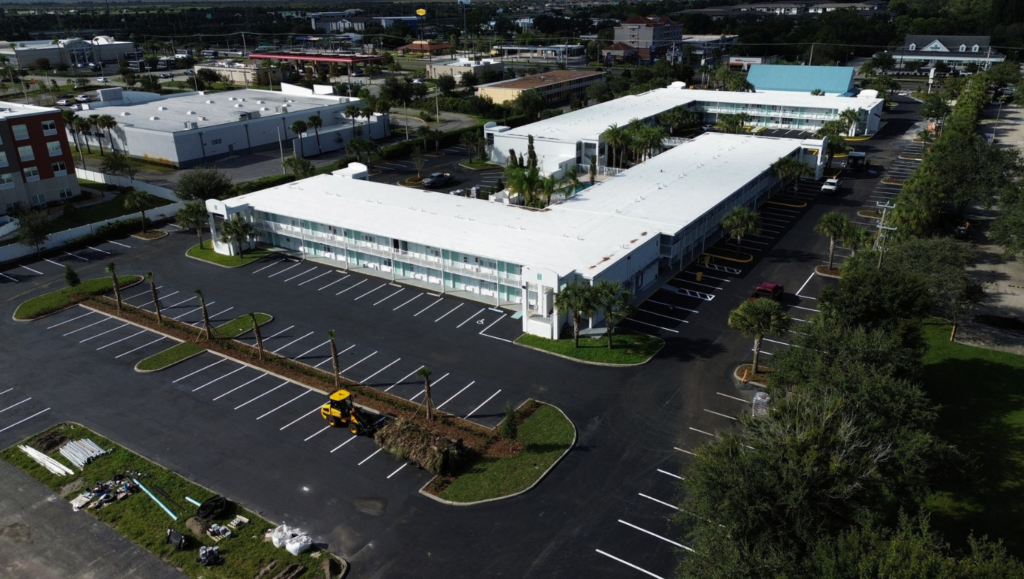 Line Striping for Legent's Development Site in Melbourne, FL