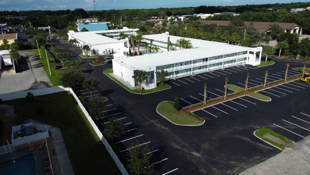 Line Striping Project for Legent's Development Site in Melbourne, FL