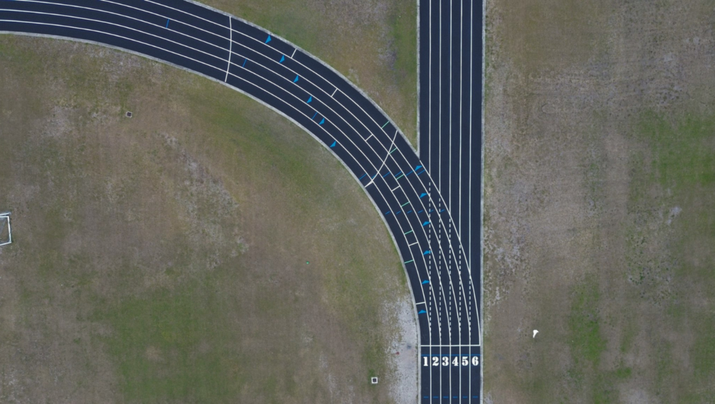 Line Striping Work for Wedgefield School in Orlando, FL