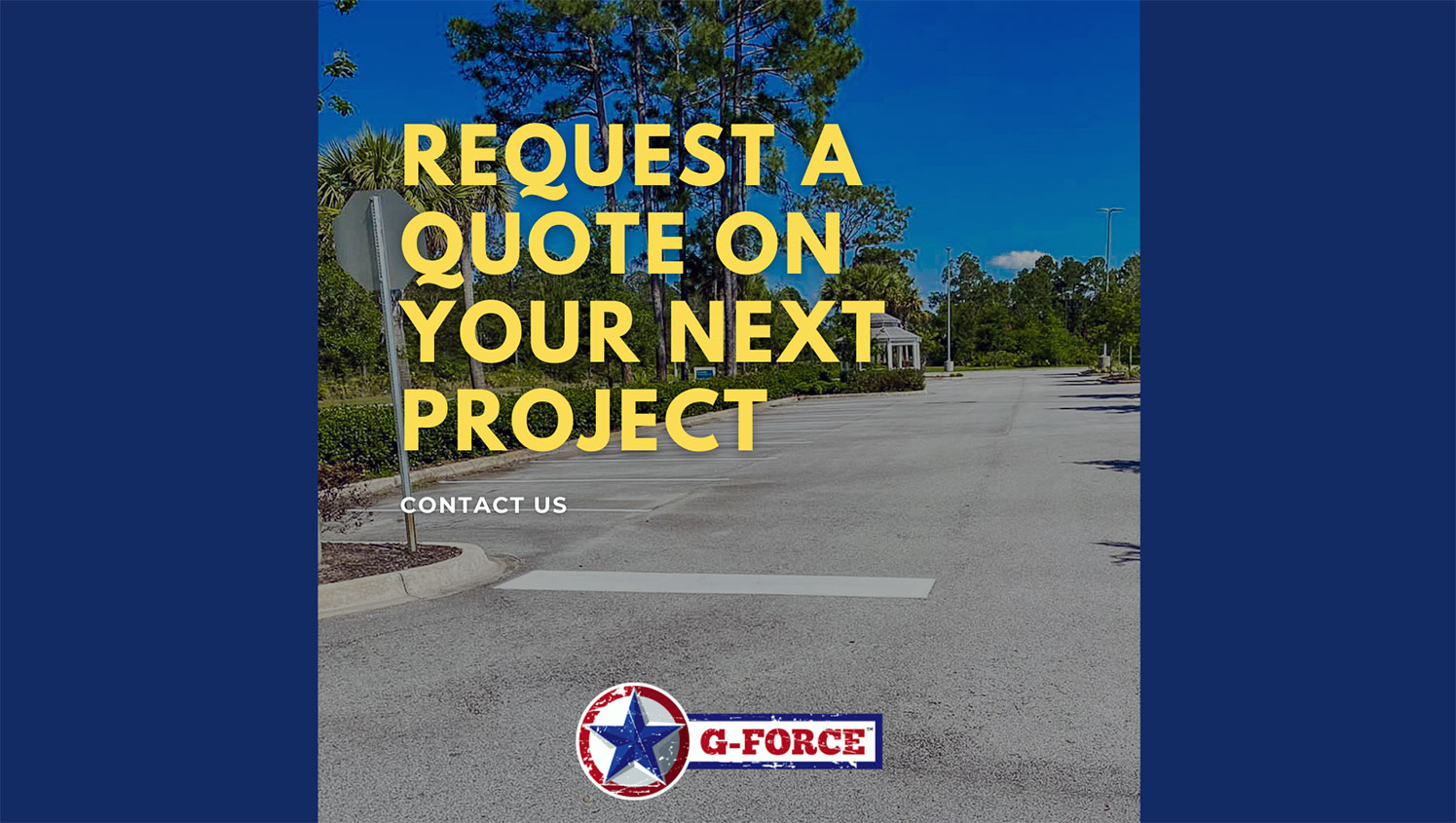 Request a new project quote at G-FORCE™ Orlando