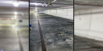 Image of Vanderbilt Parking Garage Line Striping