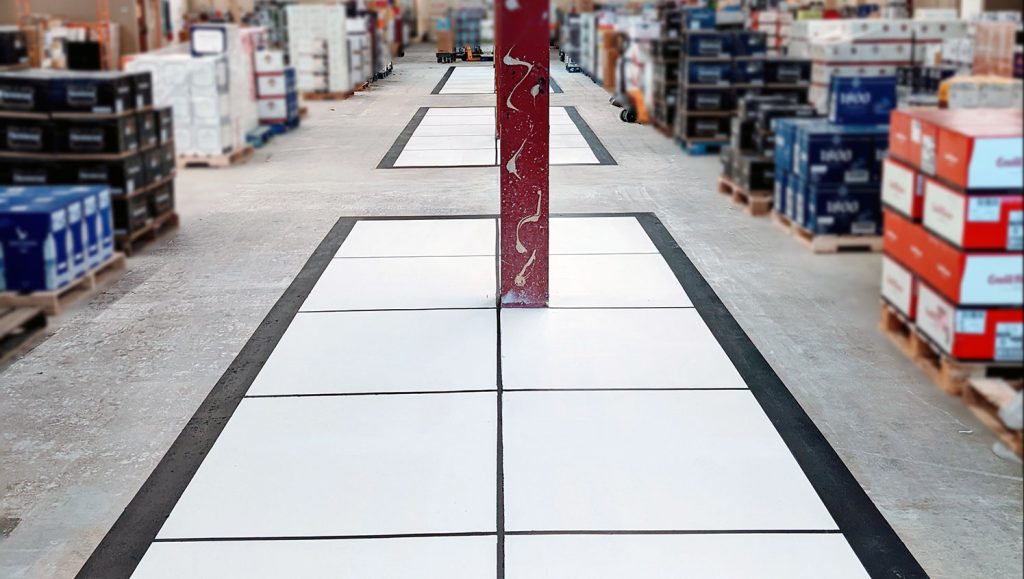pallet storage markings