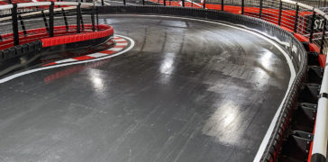 Image of Indoor Line Striping for Raceway