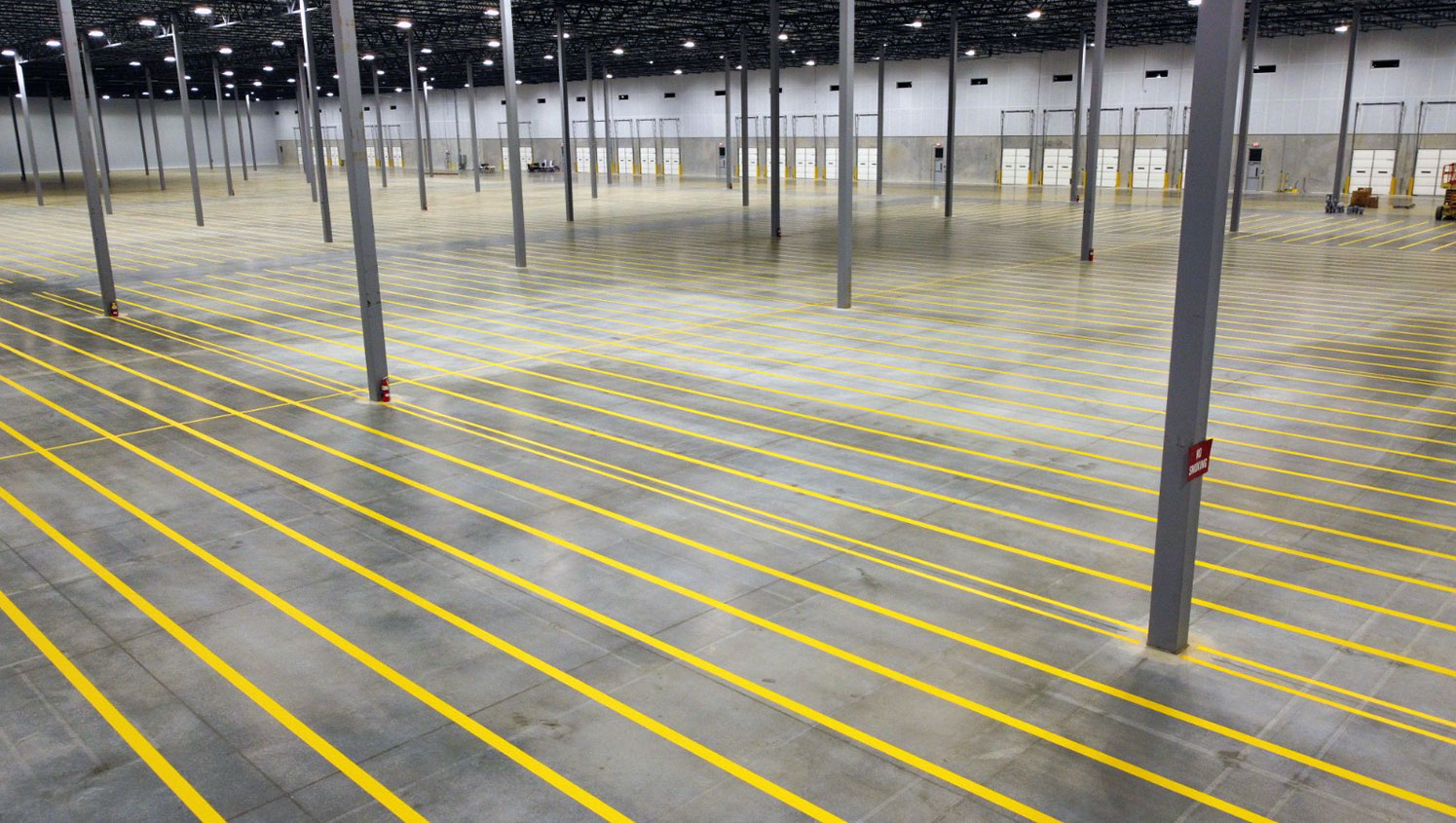 new warehouse layout for acadian crossing