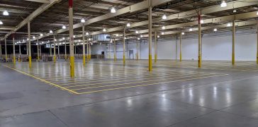 Image of Candy Warehouse Striping Project