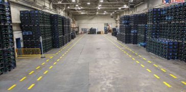 Image of Warehouse Marking for Beverage Distributor in Levittown, PA
