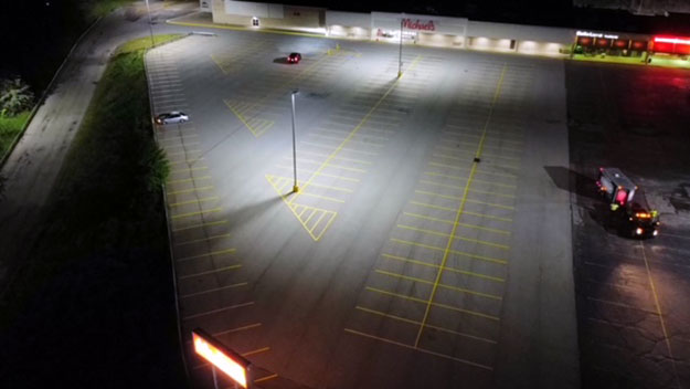 Michael’s Store Parking Lot Striping image