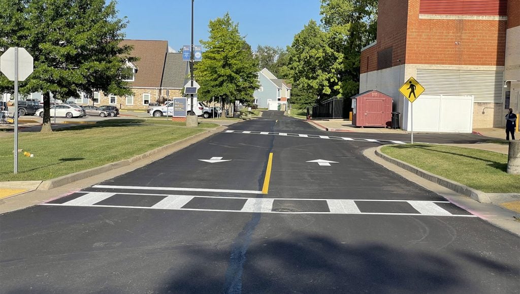 line painting in Pittsburgh, PA