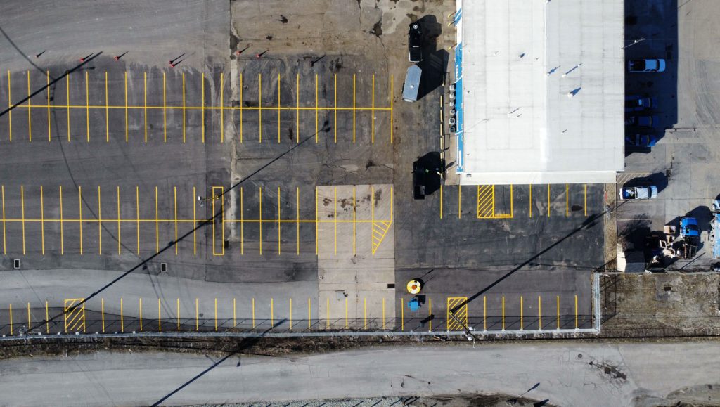 line marking in Carnegie, PA