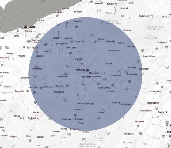 g-force pittsburgh service area