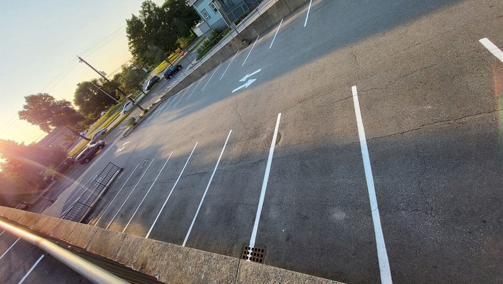 line striping in Providence, RI