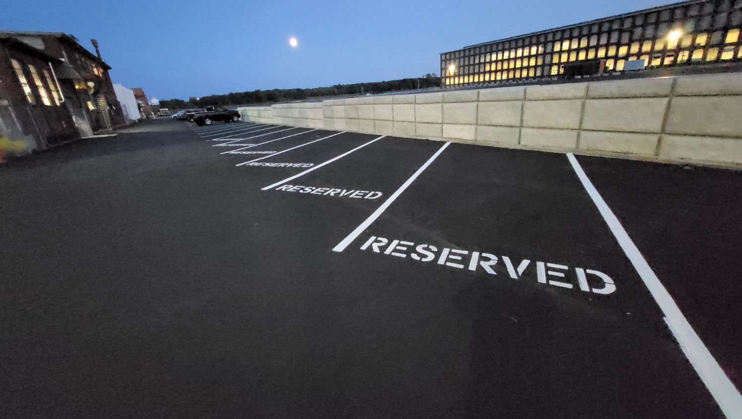 Parking Lot Marking in New Bedford, MA