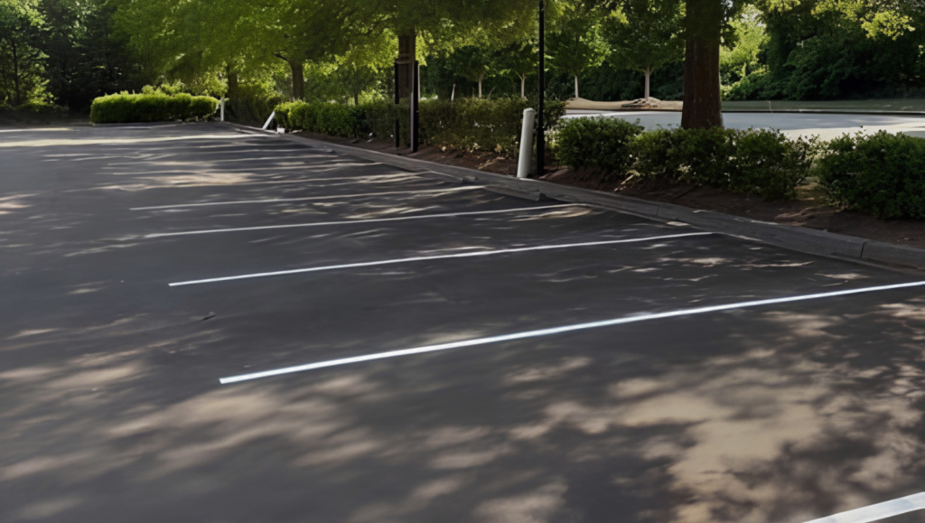 Line Striping for Office Building in Durham, NC