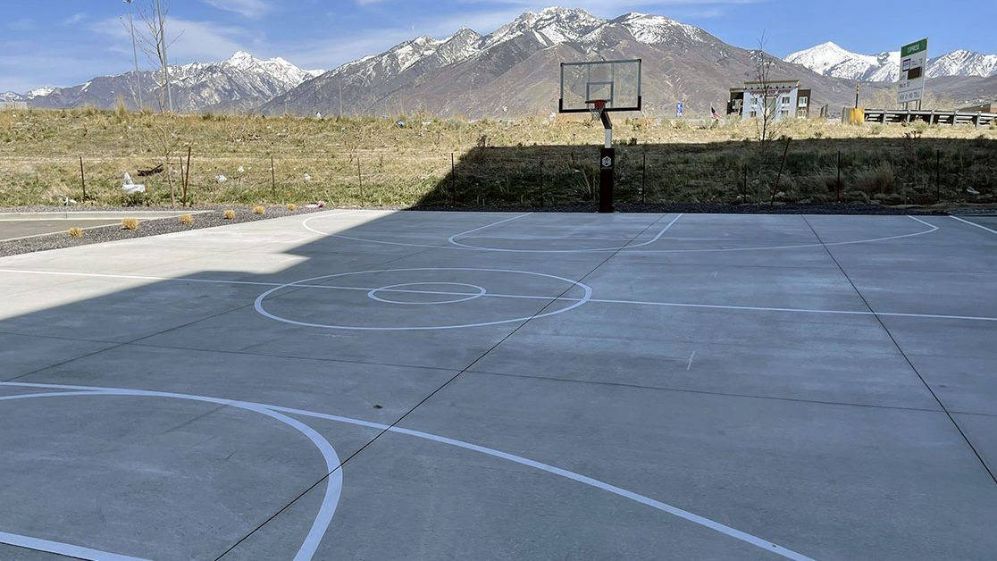 Divvy Pickleball Court Striping Project image