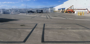 Image of Line Striping for Azek Technologies and Renaissance Services