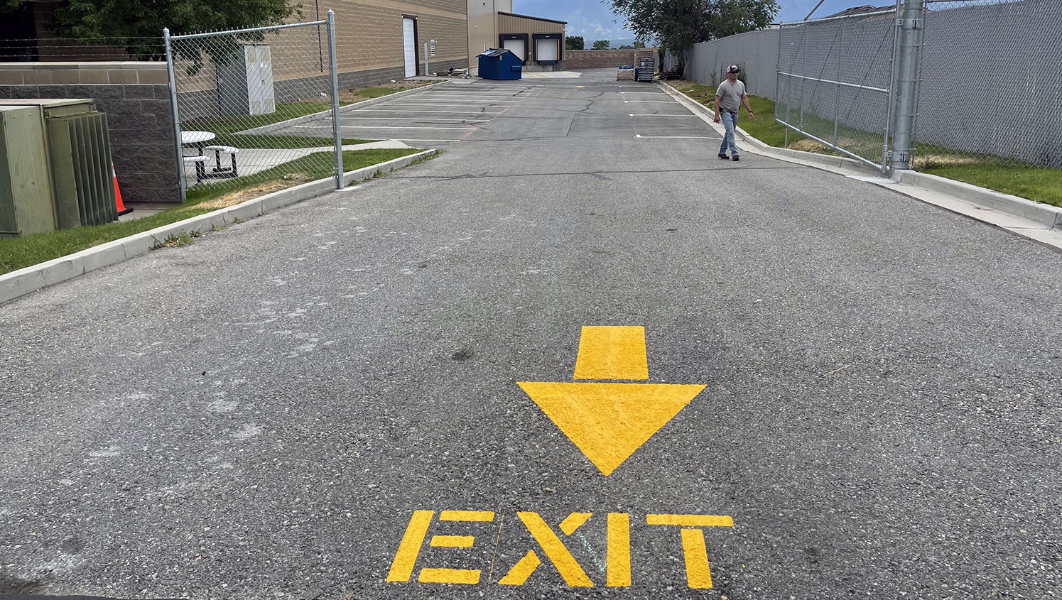 new exit markings