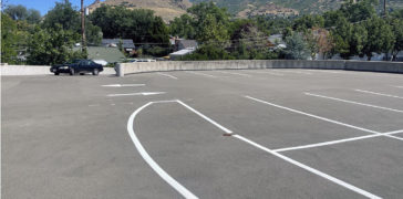 Image of Woodbury Corporation and DD Reconstruction Parking Lot Striping