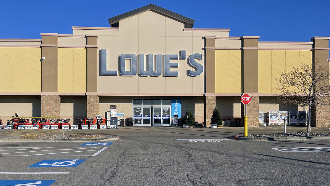 Lowe’s Parking Lot Striping Project image