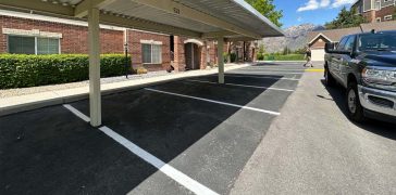 Image of Restriping for Apartment Parking Lots