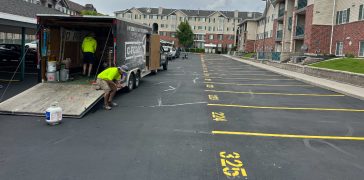 Image of Windsor Park Apartments Line Striping Project