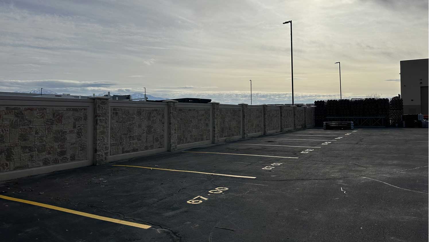 parking lot striping in Salt Lake City, UT