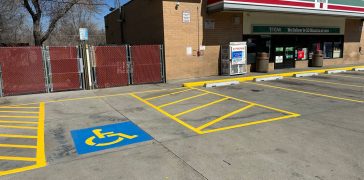 Image of Line Striping for Three 7-Eleven Locations in Salt Lake City, UT