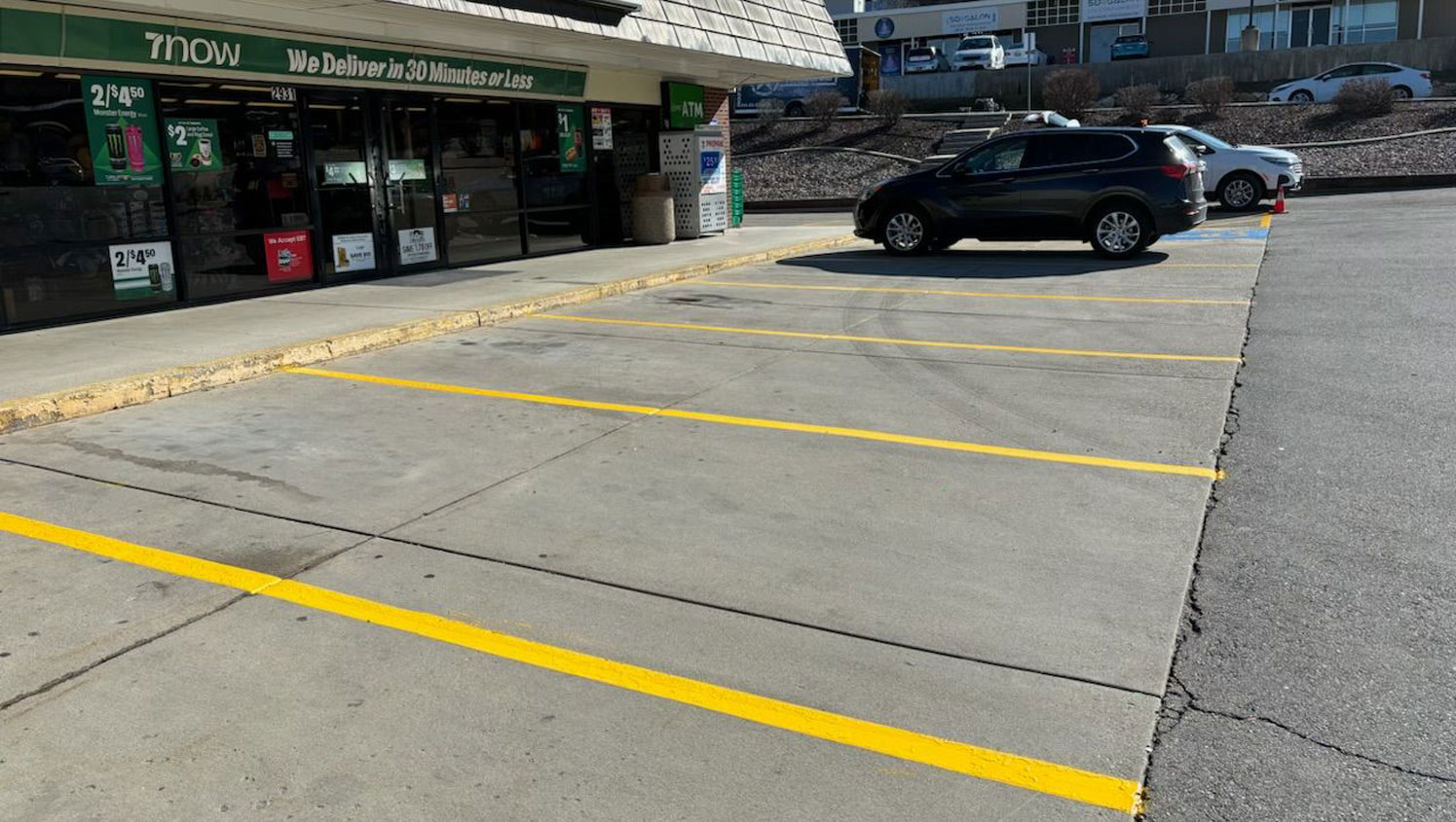 parking lot striping in Salt Lake City, UT