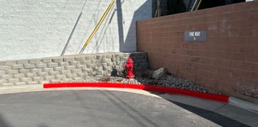 Image of Line Striping for Extra Space Storage in Millcreek, UT