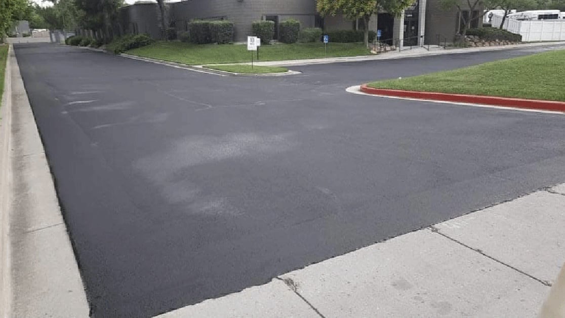 Asphalt Sealcoating for Work Activity Center