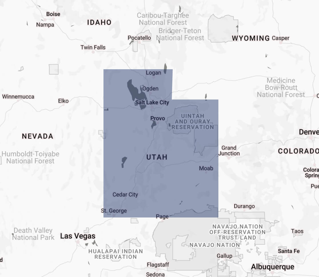 Greater Salt Lake City Cover Are Map