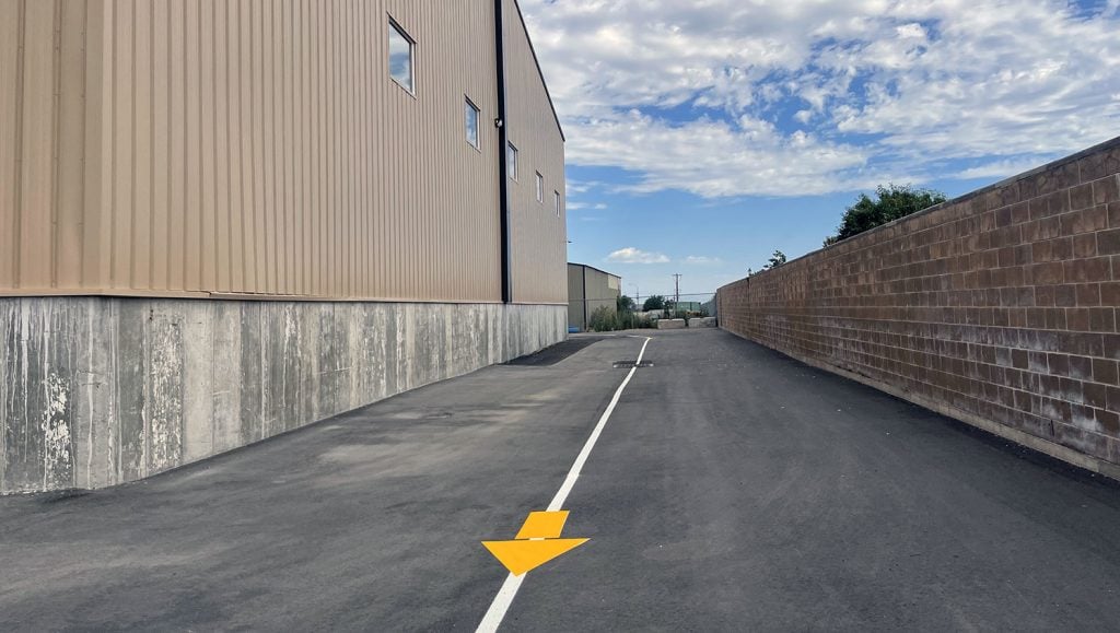 new exit markings
